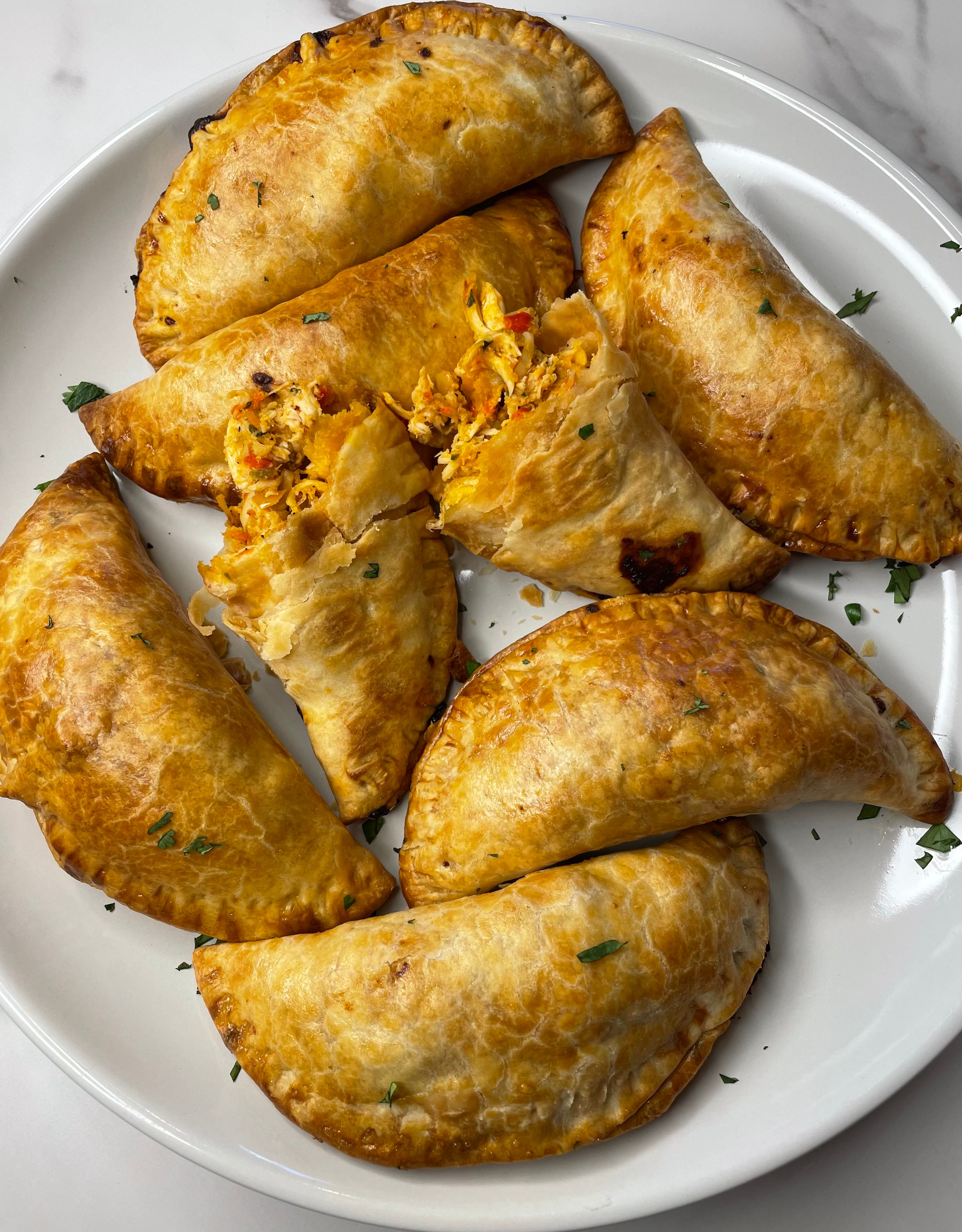 Chicken and Hatch Green Chile Empanadas – Young Guns Chile